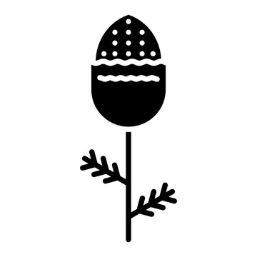 Pineappleweed icon vector image. Can be used for Flowers.