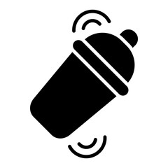Cocktail Shaker icon vector image. Can be used for Beverages.