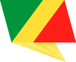 Congo pin flag