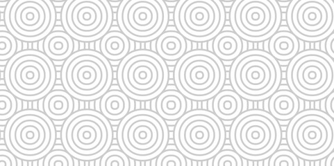 Modern diamond geometric waves spiral pattern and abstract circle wave lines. gray seamless tile stripe geomatics overlapping create retro square line backdrop pattern background. Overlapping Pattern.