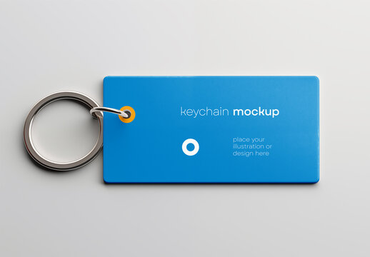 Keychain Mockup Generated with AI