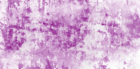 Abstract vintage rough texture grunge dark wall fragment with attritions and cracks background. ceramic plate close-up in purple tone. Сraked weathered cement wall texture Grungy rusted metal surface 