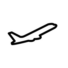 Fototapeta premium Plane icon PNG