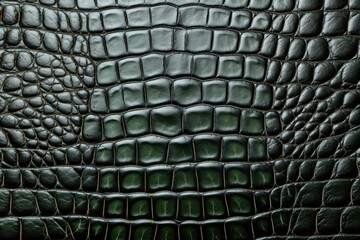 Crocodile skin pattern background.