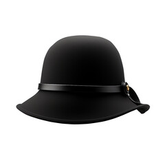 Fototapeta premium Cloche Hat isolated on white background , photo-realistic