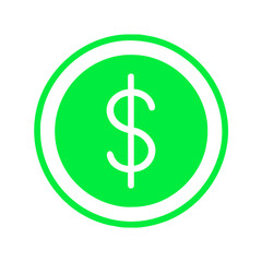 dollar sign icon	