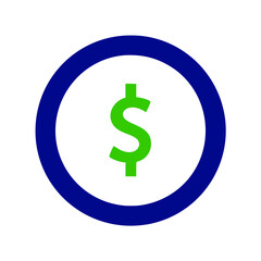 dollar sign icon	