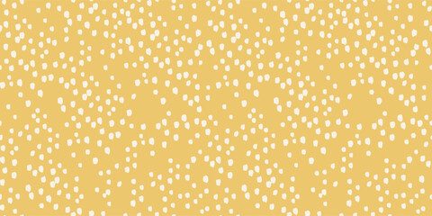 Abstract seamless pattern with dots. Retro style. Modern abstract design for paper, cover, fabric, interior decor and other