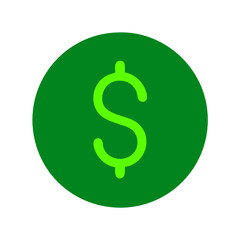 dollar sign icon	