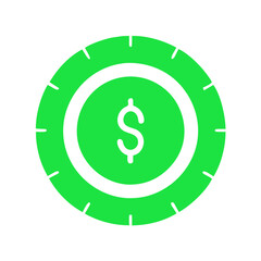 Obraz premium dollar sign icon 