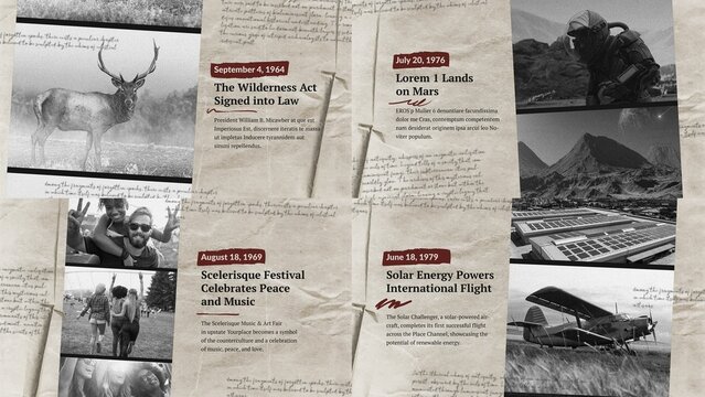 Documentary Slideshow Template