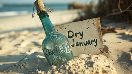 Sands of Sobriety: A Dry January Resolution
