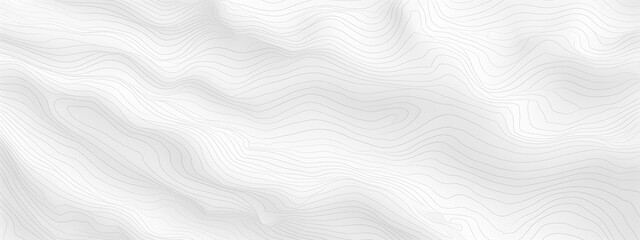 Abstract White Background with Waves	