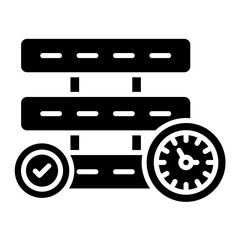 Availability icon vector image. Can be used for Big Data.