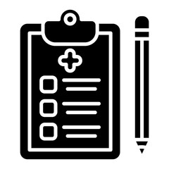 Medical File icon vector image. Can be used for Health Checkup.