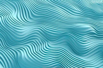 Cyan background with light grey topographic lines