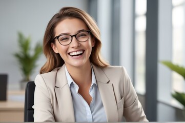 portrait of a smiling professional businesswoman