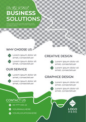Creative and modern business flyer design
