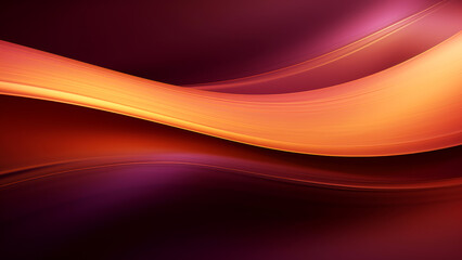 a colorful maroon and orange wave background