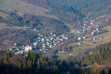 landscape in the mountains