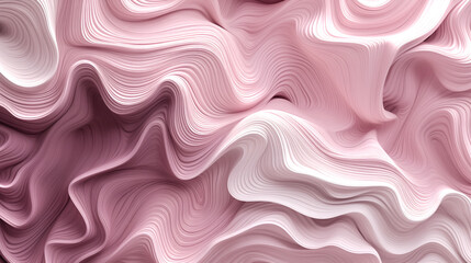 light pink calm and wavy background, showcase luxury background wallpaper texture pattern 3D...