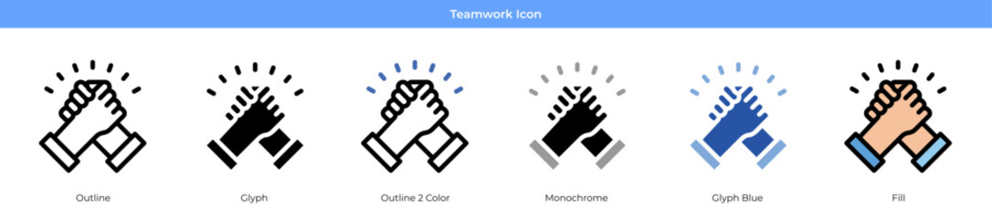 Teamwork Icon Set