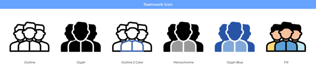 Teamwork Icon-2 Set