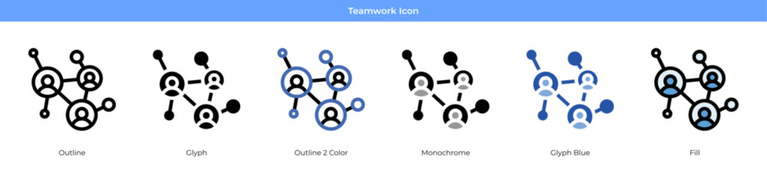 Teamwork Icon Set