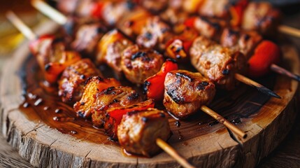 Chicken kebab North Indian cuisine