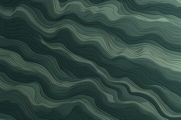 Forest Green background with light grey topographic lines
