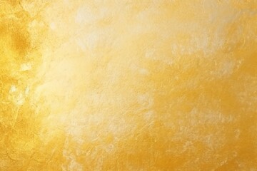 Obraz na płótnie Canvas Gold flat clear gradient background with grainy rough matte noise plaster texture