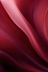 Graphic design background with modern soft curvy waves background design with light red, dim red, and dark red color