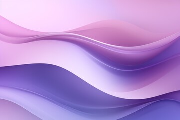 Graphic design background with modern soft curvy waves background design with light violet, dim violet, and dark violet color