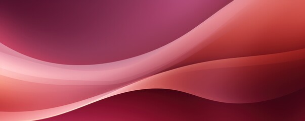 Graphic design background with modern soft curvy waves background design with light maroon, dim maroon, and dark maroon color