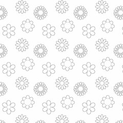Background flower drawing decoration and design.