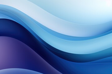 Graphic design background with modern soft curvy waves background design with light sky blue, dim sky blue, and dark sky blue color