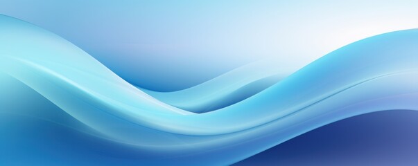 Graphic design background with modern soft curvy waves background design with light sky blue, dim sky blue, and dark sky blue color