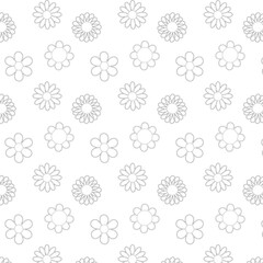 Background flower drawing decoration and design.