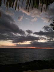 sunset over the sea © Vivian
