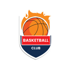 BASKETBALL CLUB LOGO ILLUSTRATION ART 3