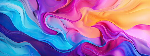 Fototapeta premium Colorful liquid background. Modern design