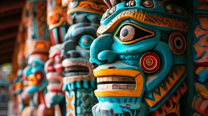 Fototapeta premium Visions of Mexico A Tapestry of Tradition and Heritage