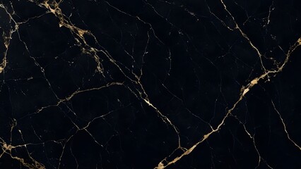Black marble natural pattern for background, abstract natural marble black and gold - obrazy, fototapety, plakaty