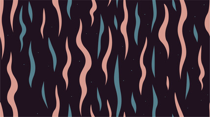 Seamless texture. Simple animalistic abstract patterns. Vector and illustration design. Abstract sharp background. Retro texture. Digital pattern. Groovy hippie 70s background.