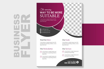 It&rsquo;s a modern, professional, creative and eye-catchy Corporate Business Flyer Template.