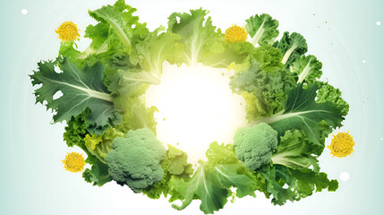 Professional Leaf Decorations Clean Flower Isolated and Elegant TopView Beauty Leaf Natural