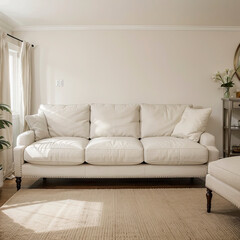 modern living room with sofa