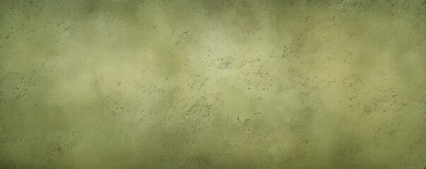 Obraz na płótnie Canvas Olive flat clear gradient background with grainy rough matte noise plaster texture