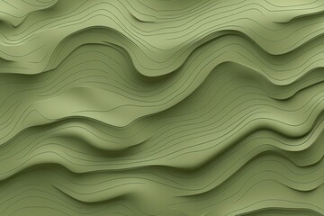 Olive Green background with light grey topographic lines