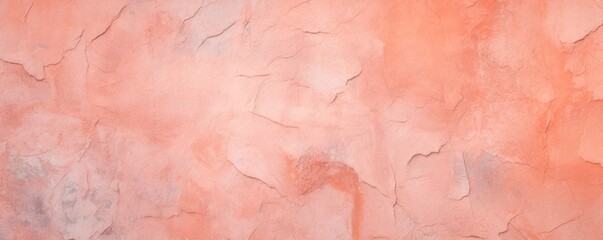 Pastel coral concrete stone texture for background in summer wallpaper